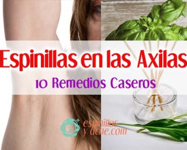 Espinillas en las axilas